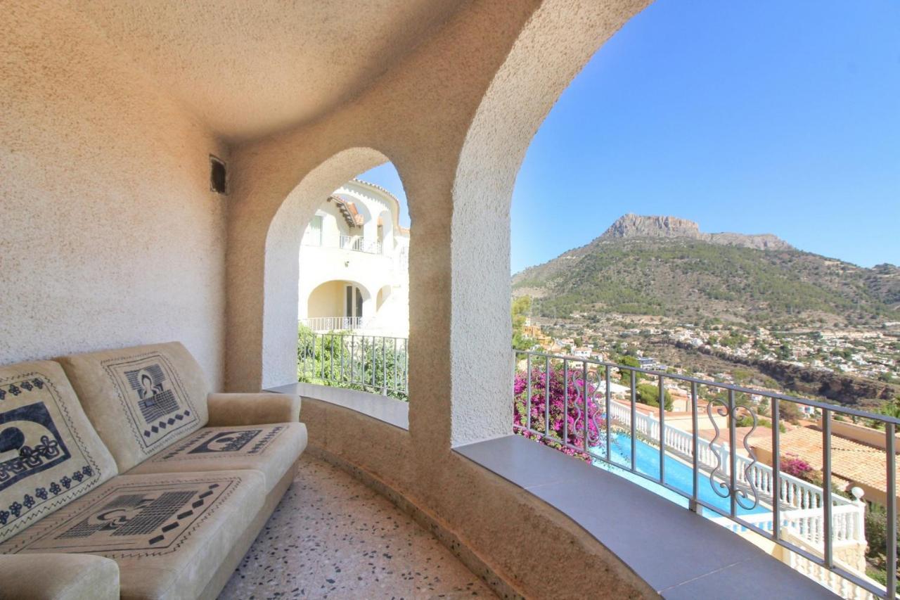 Villa Con Piscina Y Vistas Al Mar - Mar 27 H Кальпе Экстерьер фото
